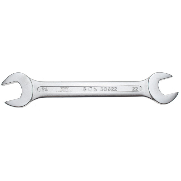BGS Double Open End Spanner | 22x24 mm (BGS 30622)