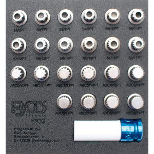 BGS Rim Lock Socket Set for VAG | 23 pcs. (BGS 8933)