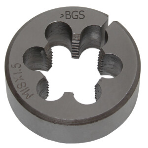 BGS Threading Die | M18 x 1.5 x 38 mm (BGS 1900-M18X1.5-S)