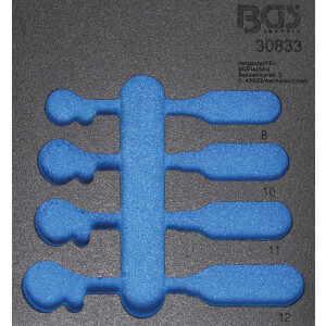 BGS Tool Tray 1/6: Ratchet Wrench | 4 pcs. (BGS 30833)