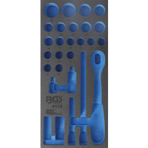 BGS Tool Tray 1/3, empty | for Item 4126 (BGS 4126-1)
