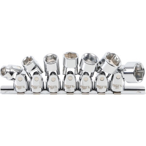 BGS Joint Socket Wrench Set, Hexagon | 10 mm (3/8")...