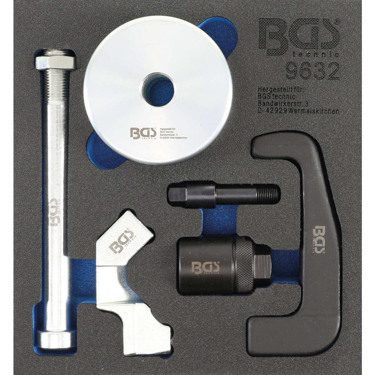 BGS Injektoren-Auszieher | für Bosch CDI Injektoren | 6-tlg. (BGS 9632)