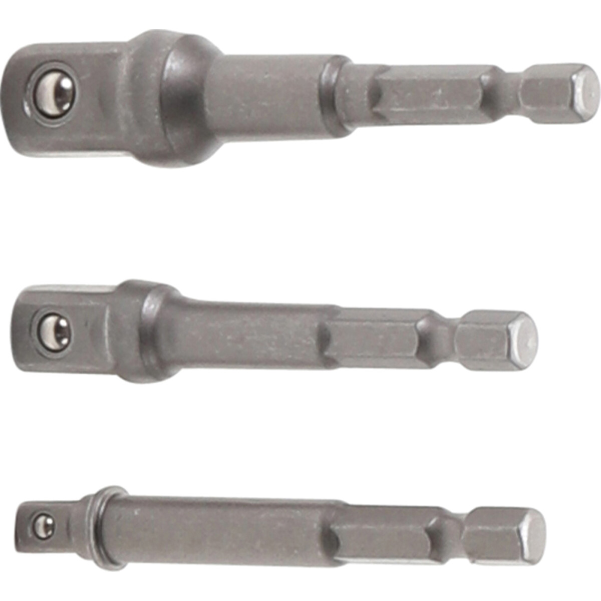 BGS Electric Drill Adaptor Set | 6.3 mm (1/4) Drive | 3 pcs. (BGS 9685)