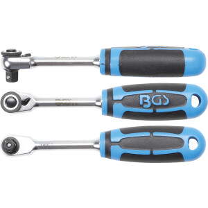 BGS Reversible Ratchet | Fine Tooth | 6.3 mm (1/4")...