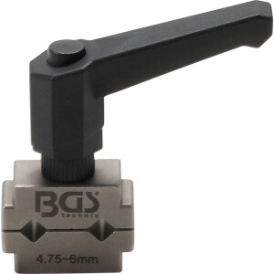 BGS Tube Bender and Brake Line Clamps Set | 4.75 + 6 mm...