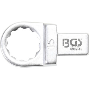 BGS Einsteck-Ringschlüssel | 15 mm (BGS 6902-15)