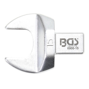 BGS Einsteck-Maulschlüssel | 15 mm (BGS 6900-15)