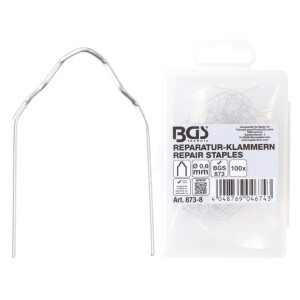 BGS Reparatur-Klammern | V-Form | Ø 0,6 mm |...