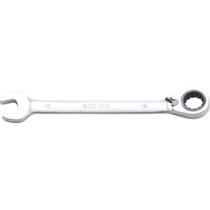 BGS Ratchet Combination Wrench | reversible | 18 mm (BGS...