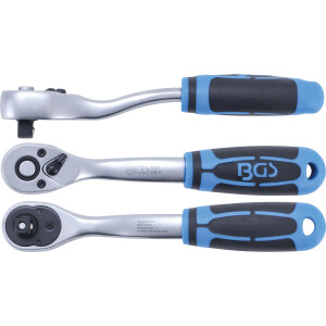 BGS Reversible Ratchet | Fine Tooth | 10 mm (3/8")...