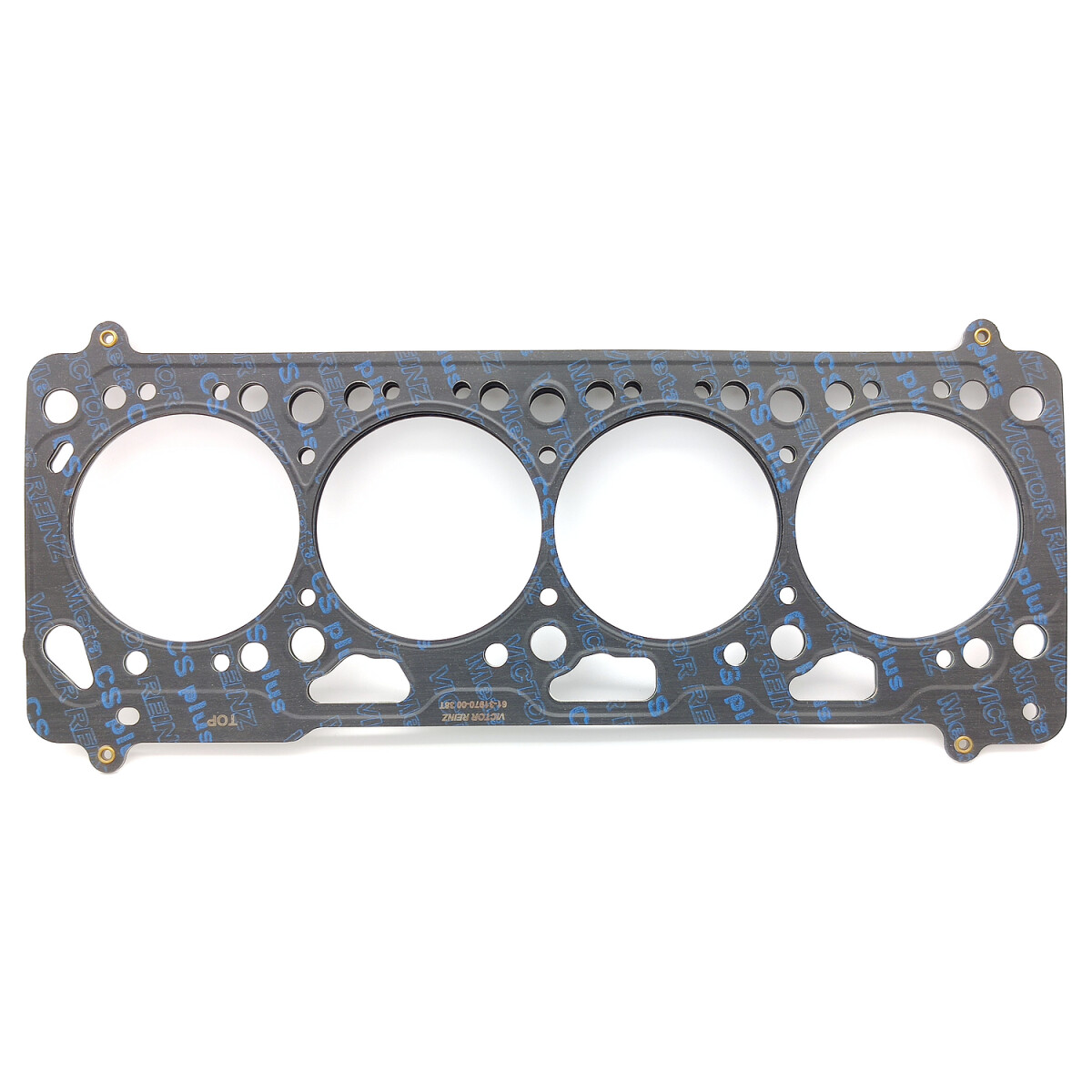 Compression reduction plate (4,0 mm) with integrated cylinder head gasket for VW Polo 86 / 86C (all 0.9 - 1.3L engines, also G40)