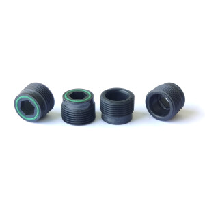 Plastic insert set (4 pieces) for injection nozzles for...