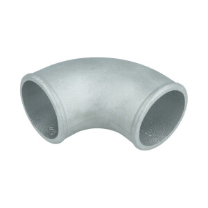 90° cast aluminum elbow 63,5mm (2.5) - small radius