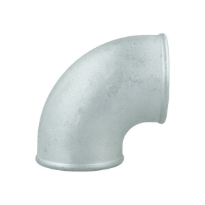 90° cast aluminum elbow 76mm (3") - small radius