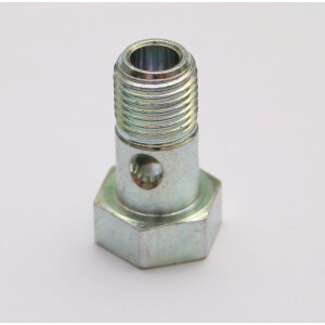Banjo bolt M8x1, zinc plated steel (for attaching the top...