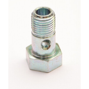 Banjo bolt M10x1, zinc plated steel (for attaching the...