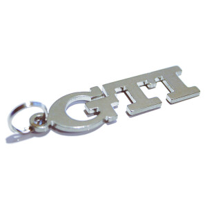 Keyring "VR6", high-quality stainless steel...