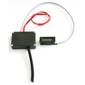 Digitale Ladedruckanzeige -1 bis +6,0 Bar (Rotes Display)